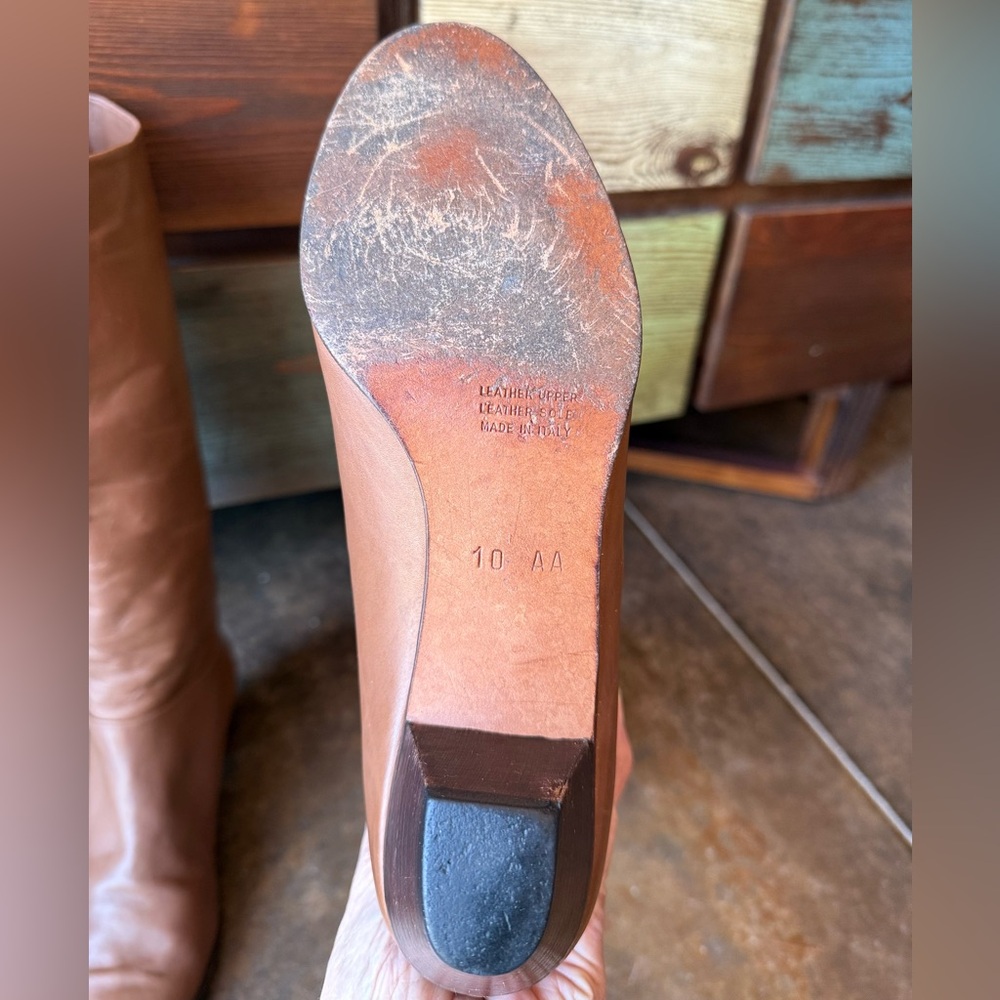 Hana Mackler designer Italian made boots, Beautiful chic styling, vintage - Picture 12 of 14